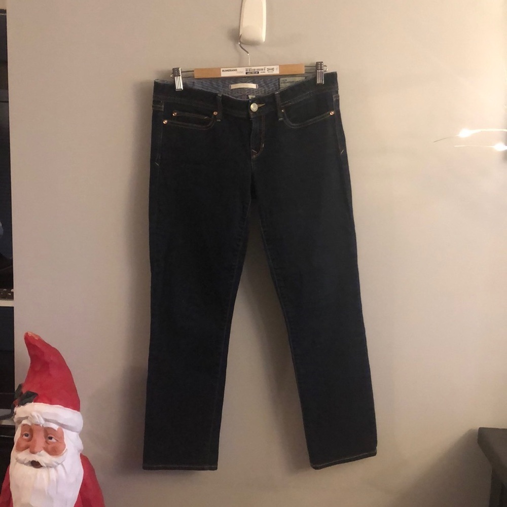 Gap low rise straight leg jeans